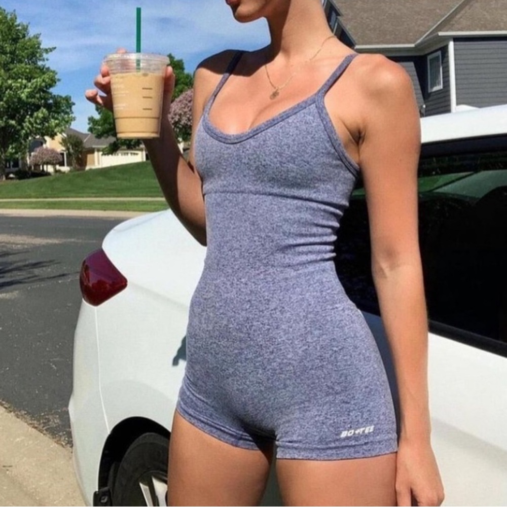 Bo+Tee Scoop Neck Unitard